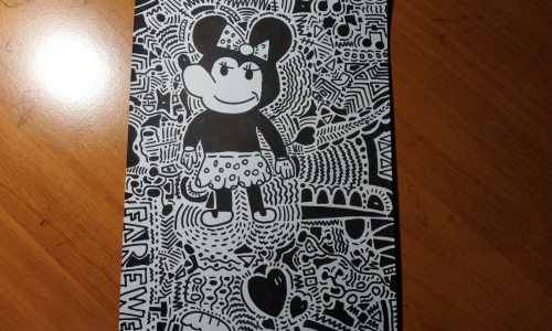 Minnie Mouse memorial